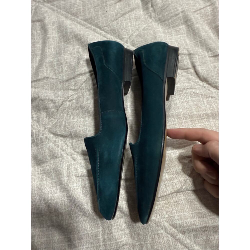 Calico Cruise Loafers Shoes Flats Women's Size 8.5 M Teal Green Made in Brazil - Picture 5 of 11